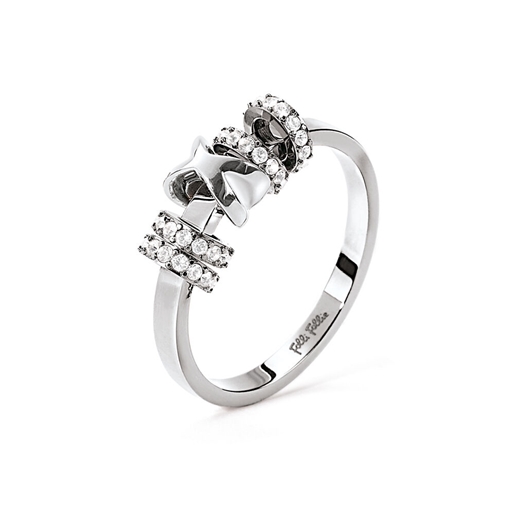 Love Memo Silver Plated Ring-